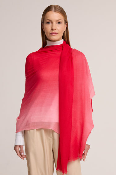 Cashmere Degradê vermelho