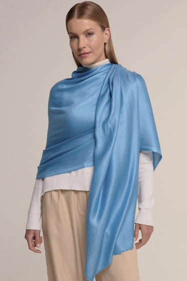 Light Blue Diamond Cashmere