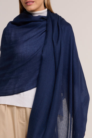 Cashmere Himalaia azul marinho