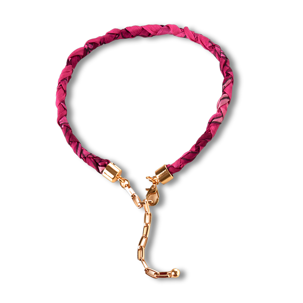 Pink Purple Branches Necklace
