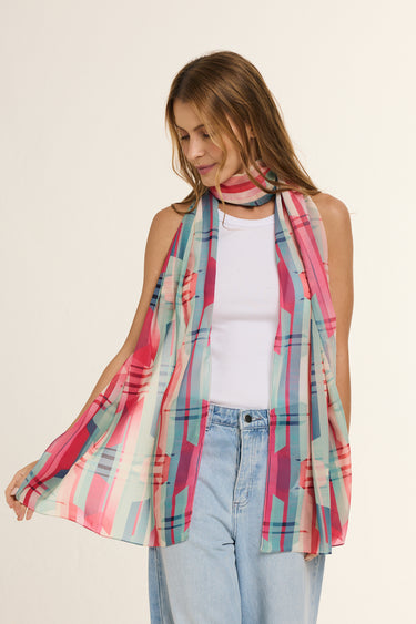 SHARPE BEATRIZ 45X210 | POLYESTER MOUSSELINE 