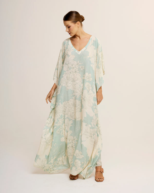 Brisa de Verão long viscose kaftan