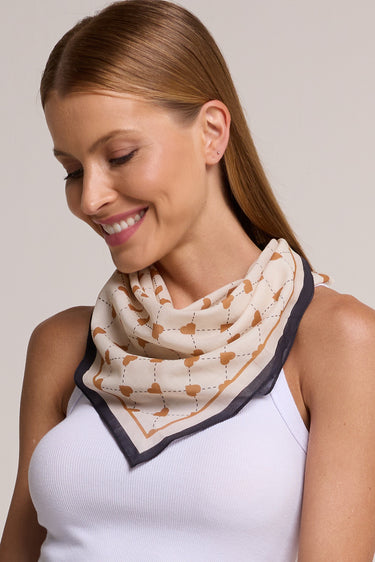 Bandana Copas em algodão | 65x65cm