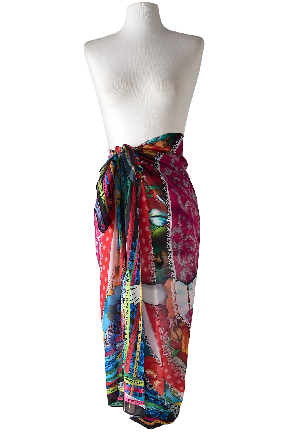 Max Baiana scarf in polyester mousseline | 130x130cm