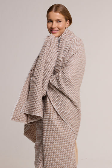 Manta Nepal em cashmere fendi