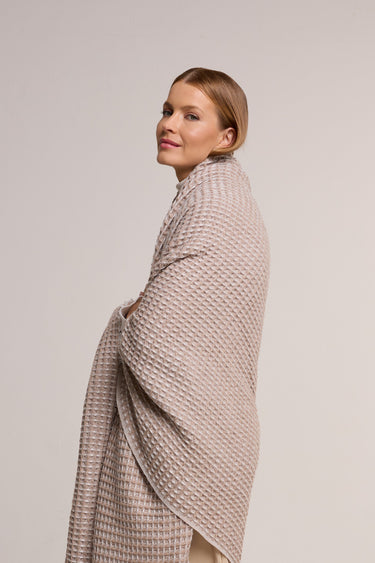 Manta Nepal em cashmere fendi