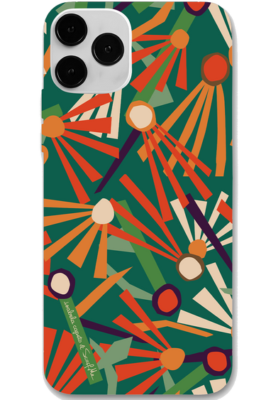 Capa anti-impacto personalizada Chor verde