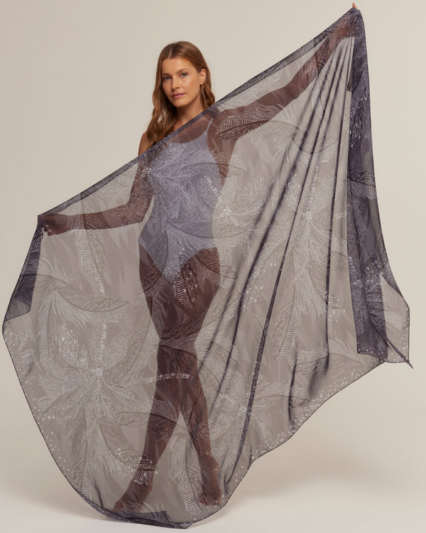 Reflexo Estelar panneau in polyester georgette | 130x200cm