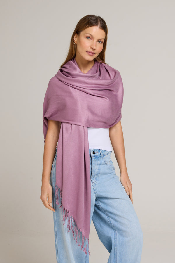 Açaí viscose pashmina | 70x180cm
