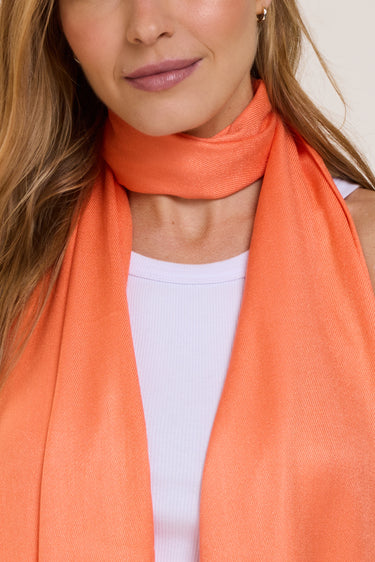 Pashmina coral de viscose | 35x180cm