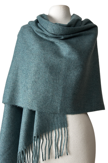 Oil pashmina with a wool feel