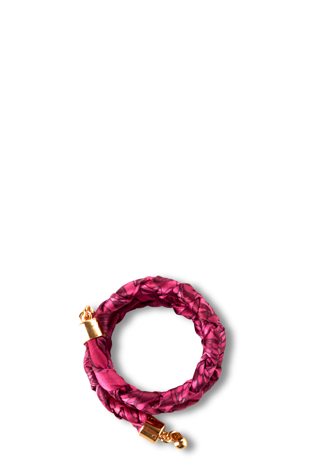 Pulseira espiral Ramos de Púrpura pink