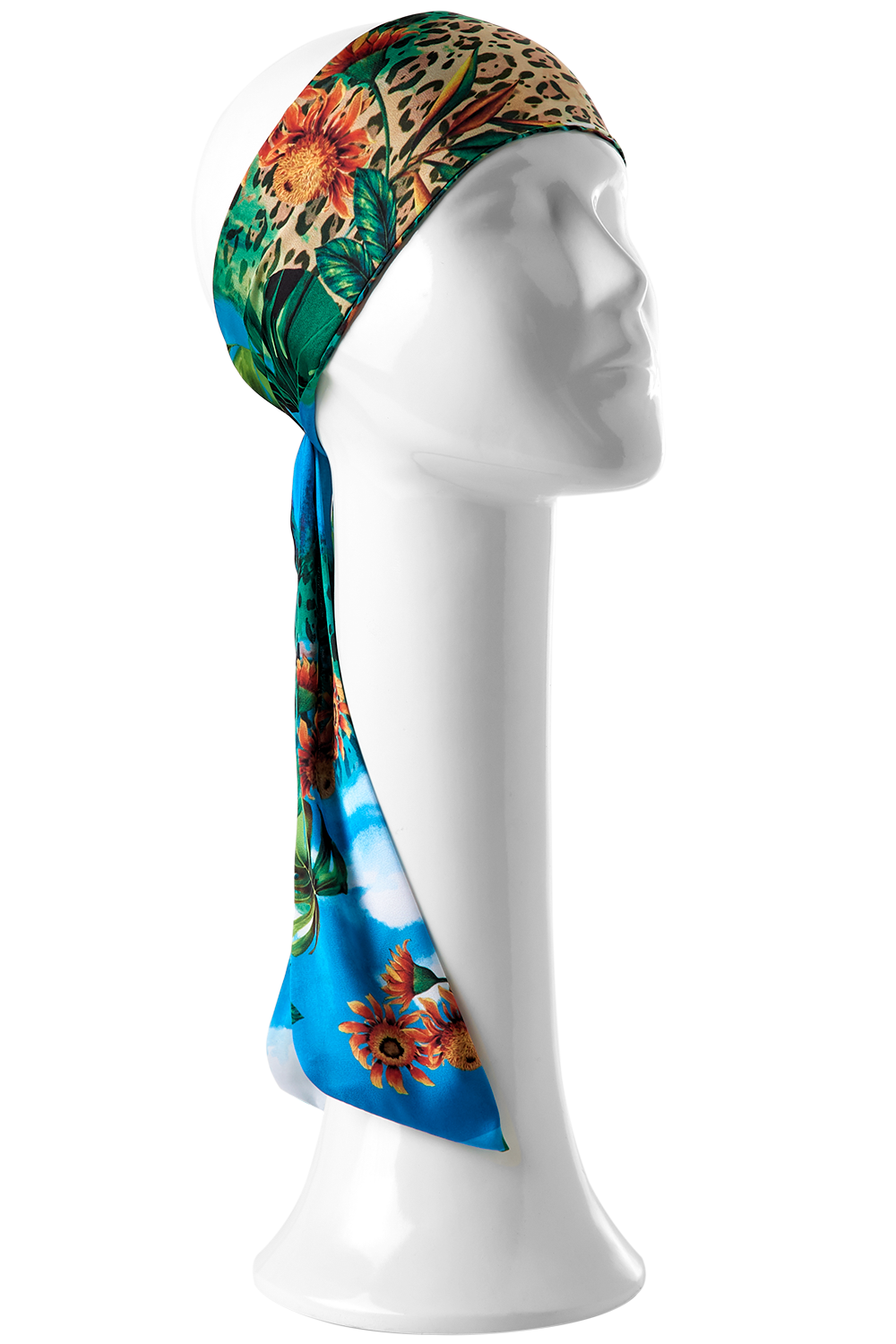 TWILLY SCARF ME BRAZILIAN FAUNA MULTICOLOR | SATIN POLYESTER