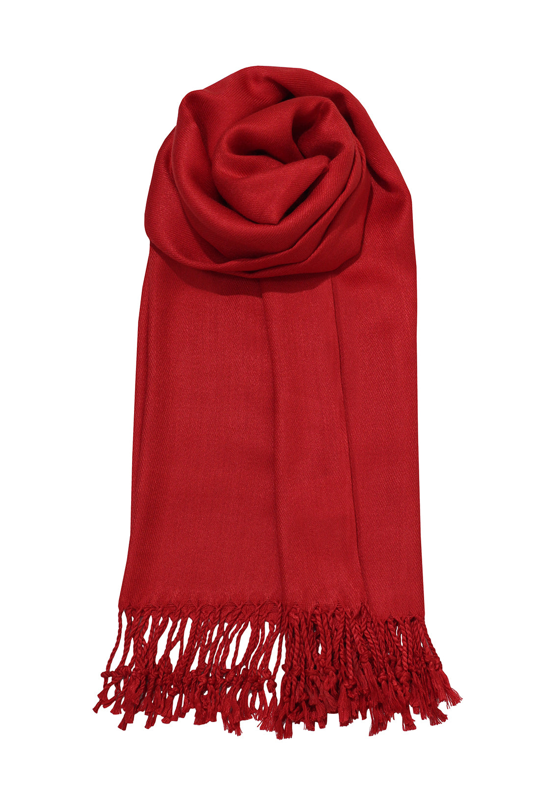 cachecol de viscose vermelho cereja 70x180cm para festas, eventos, inverno e frio