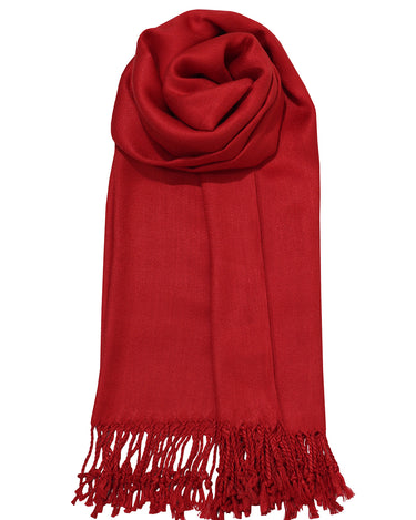 cachecol de viscose vermelho cereja 70x180cm para festas, eventos, inverno e frio