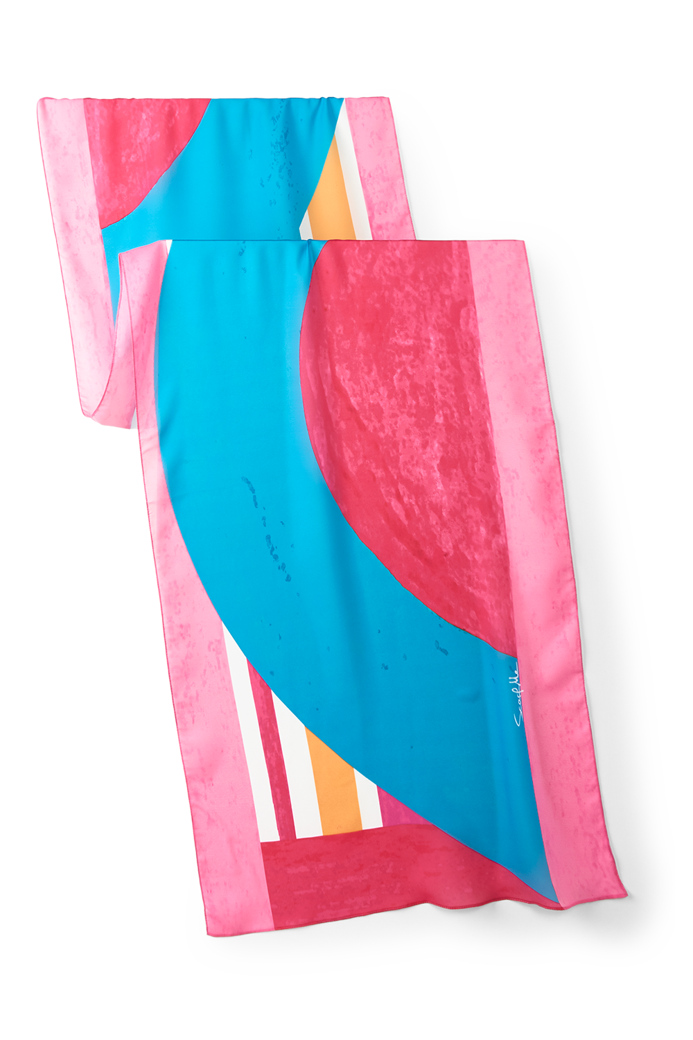 Sophia scarf in polyester mousseline | 45X210cm 